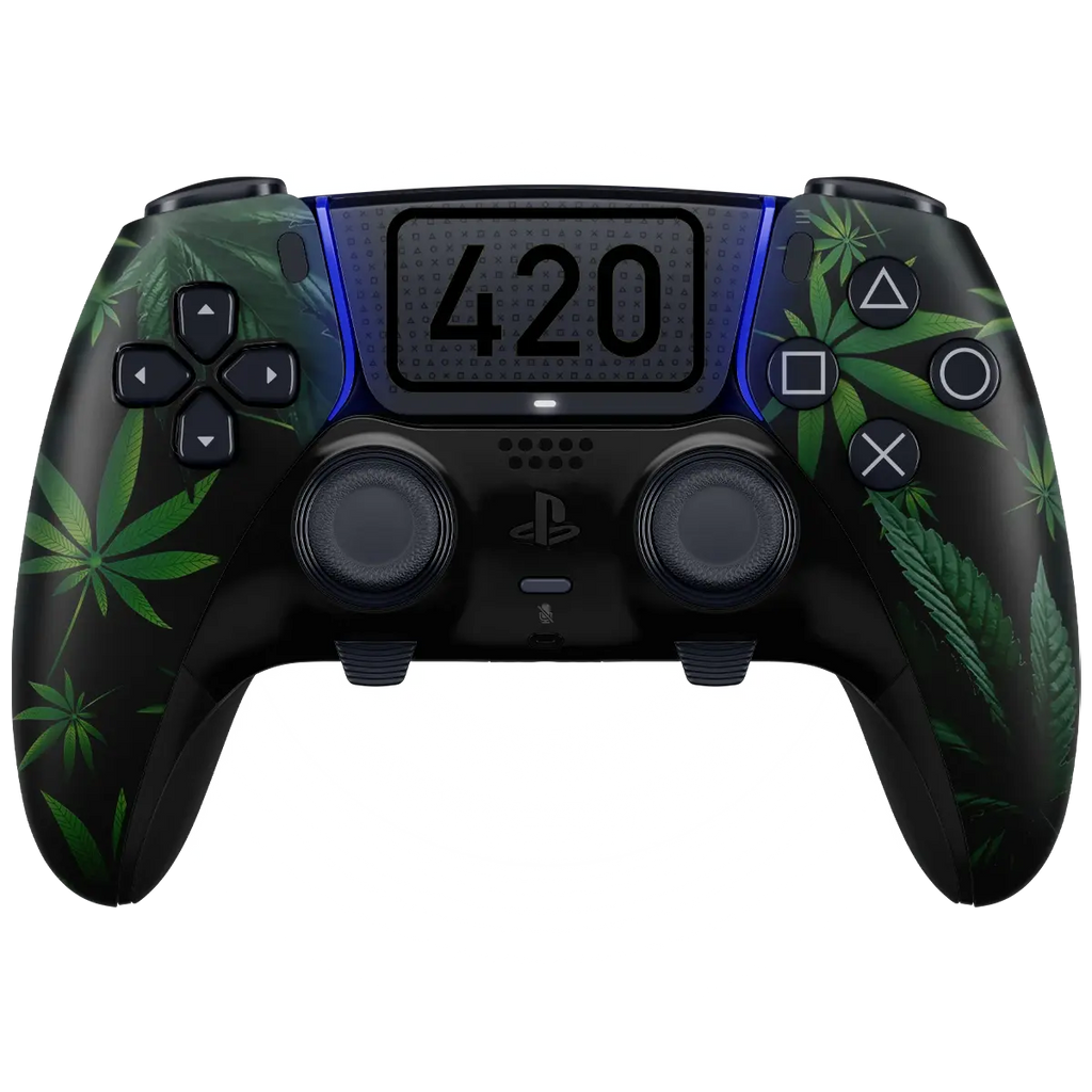 MODDEDZONE 420 PS5 DualSense Edge Custom Modded Wireless Controller