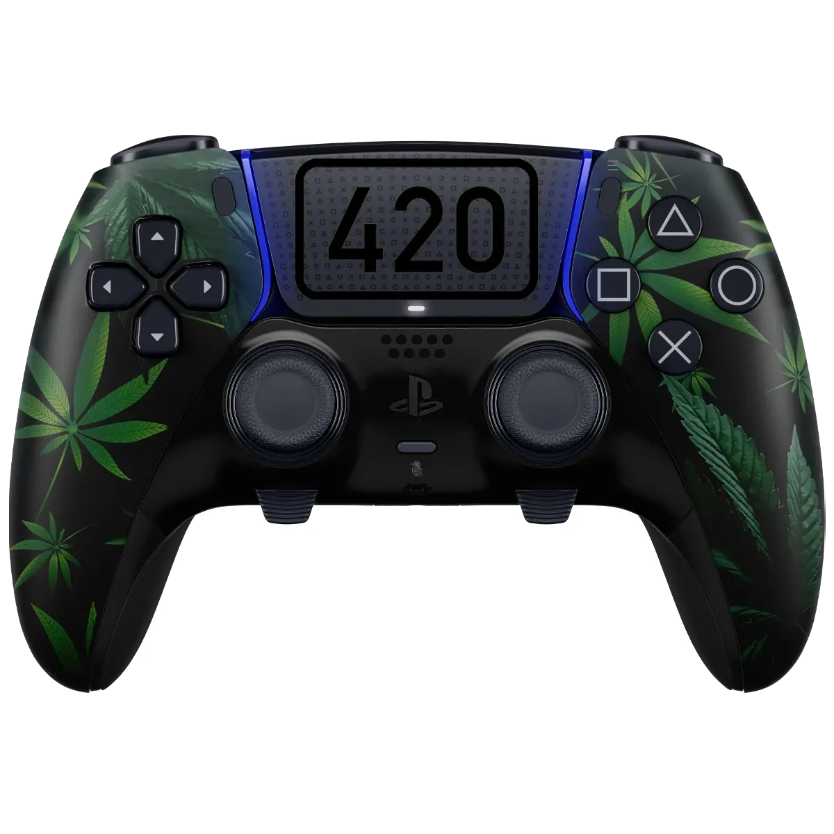 MODDEDZONE 420 PS5 DualSense Edge Custom Modded Wireless Controller