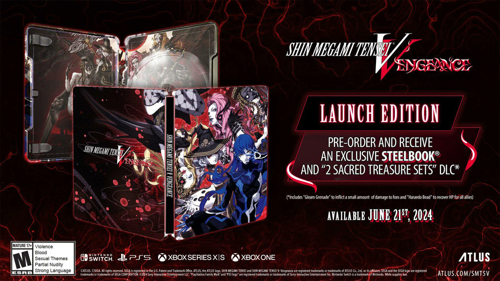 Shin Megami Tensei V: Vengeance - Steelbook Launch Edition (PlayStation 5)