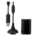 Black Play And Charge Kit (Xbox 360)