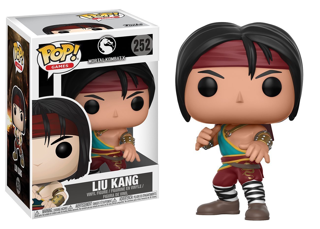 POP! Games 252: Mortal Kombat - Liu-Kang