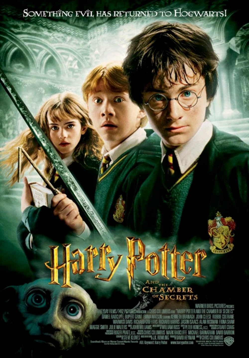 Harry Potter and The Chamber of Secrets Game & Movie Bundle (Playstation 2)