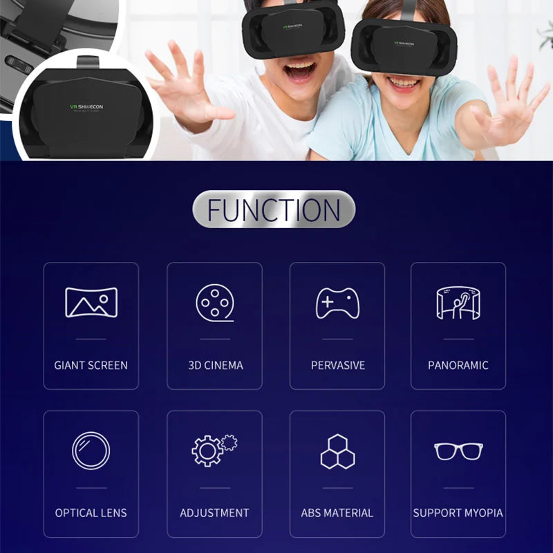3D VR Glasses Virtual Reality