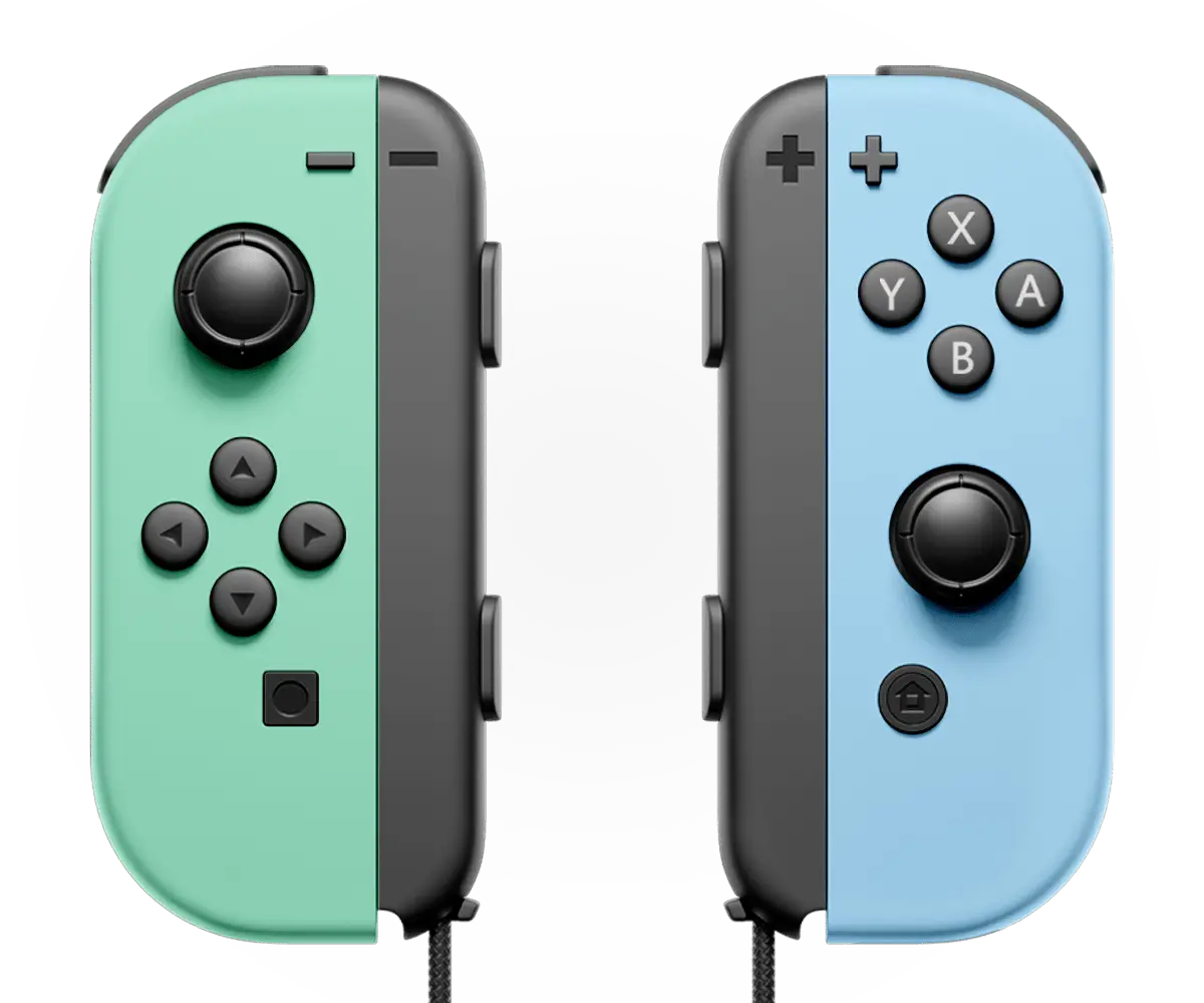 MODDEDZONE ANIMAL CROSSING NINTENDO JOY-CON CUSTOM CONTROLLERS