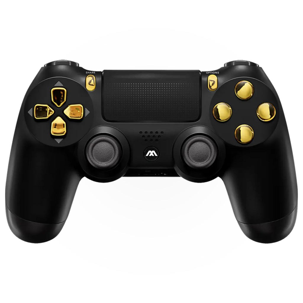 MODDEDZONE BLACK GOLD EXTREME PS4 SMART PRO MODDED CONTROLLER