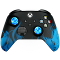 MODDEDZONE BLUE FIRE XBOX SERIES X CUSTOM MODDED CONTROLLER