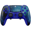 MODDEDZONE BLUE NEBULA PS5 DualSense Edge Custom Modded Wireless Controller