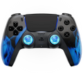 MODDEDZONE BLUE FIRE PS5 CUSTOM MODDED CONTROLLER