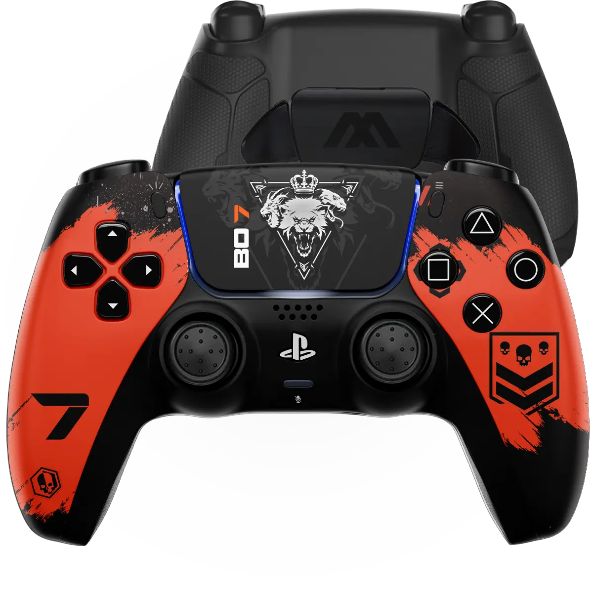 MODDEDZONE BLACKOUT EXTREME PS5 SMART PRO CUSTOM MODDED CONTROLLER