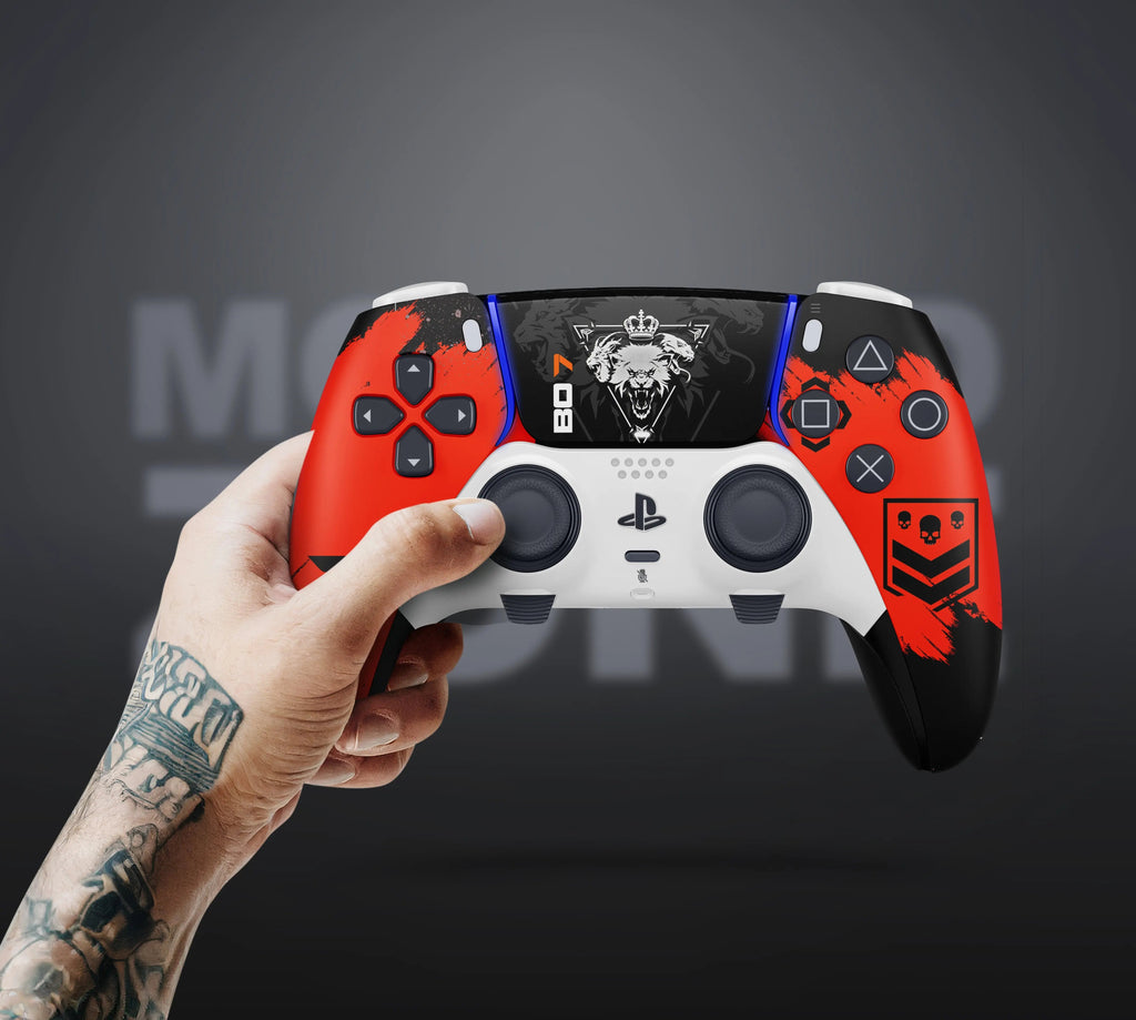 MODDEDZONE BLACKOUT PS5 DualSense Edge Custom Modded Wireless Controller