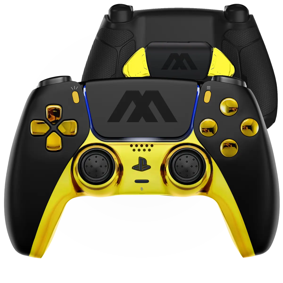 MODDEDZONE BLACK GOLD EXTREME PS5 SMART PRO CUSTOM MODDED CONTROLLER