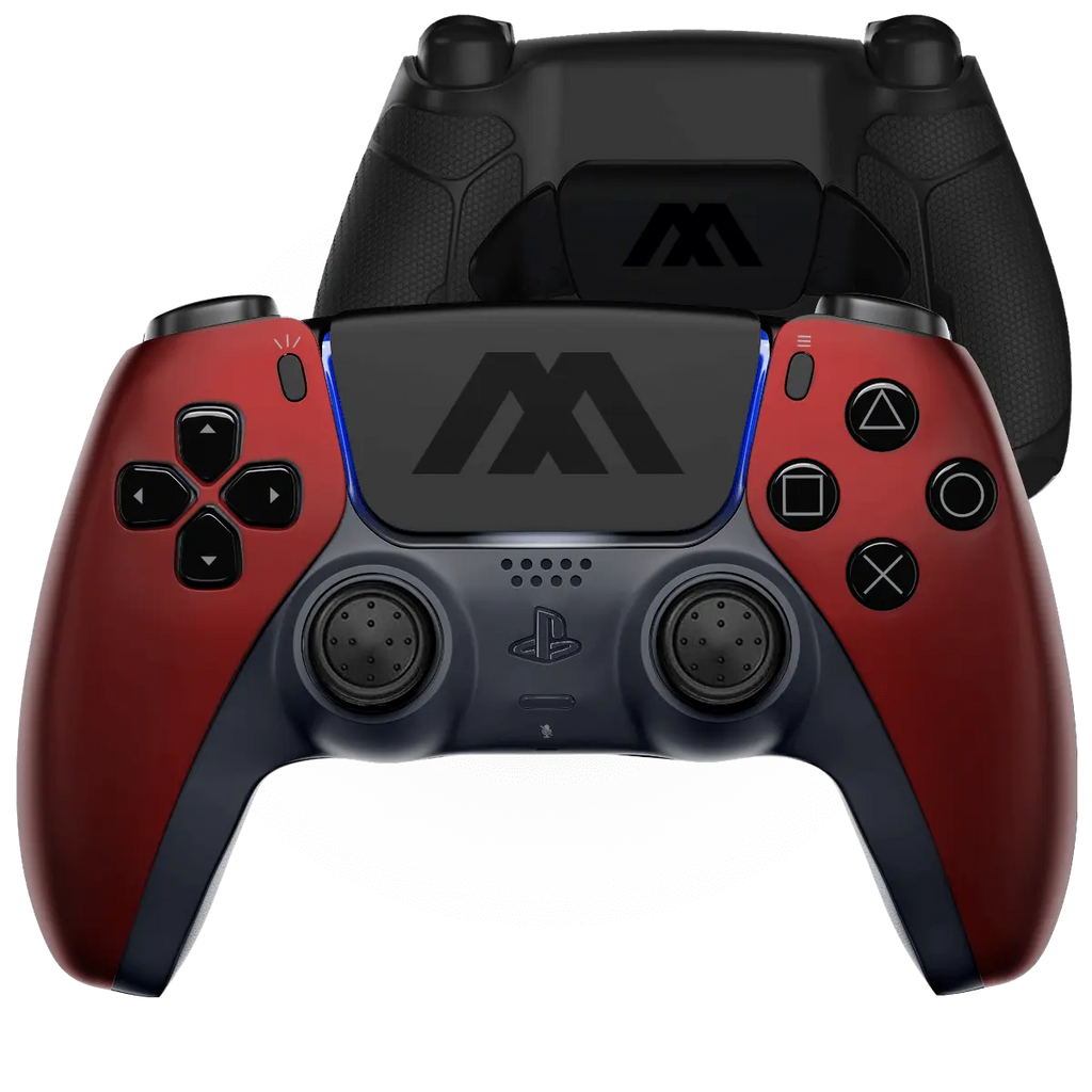 MODDEDZONE RED EXTREME PS5 SMART PRO CUSTOM MODDED CONTROLLER
