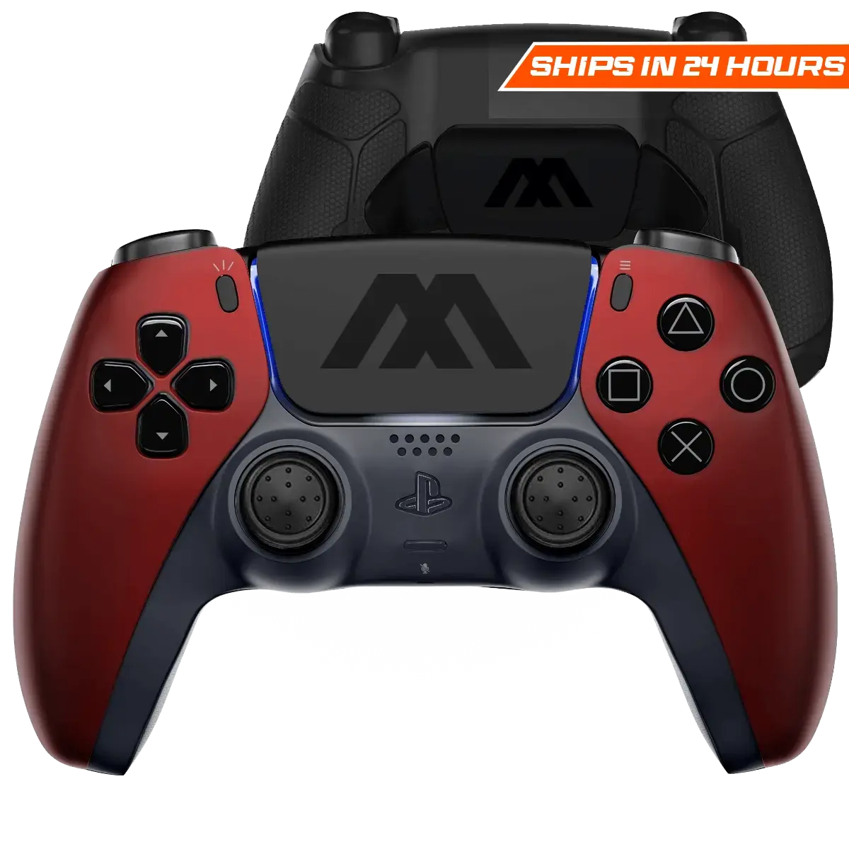 MODDEDZONE RED EXTREME PS5 SMART PRO CUSTOM MODDED CONTROLLER