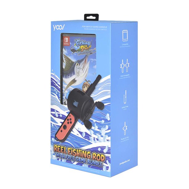Fishing Star: World Tour With Reel Fishing Rod Bundle (Nintendo Switch)