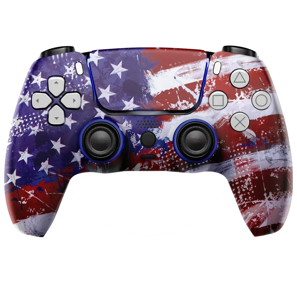 MODDEDZONE American Flag M Series PS5 Custom Modded Controller