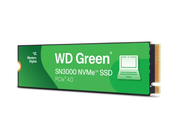 2TB WD GREEN SN3000 PCIE NVME QLC, M.2 2280