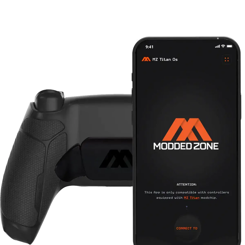 MODDEDZONE BLACKOUT EXTREME PS5 SMART PRO CUSTOM MODDED CONTROLLER