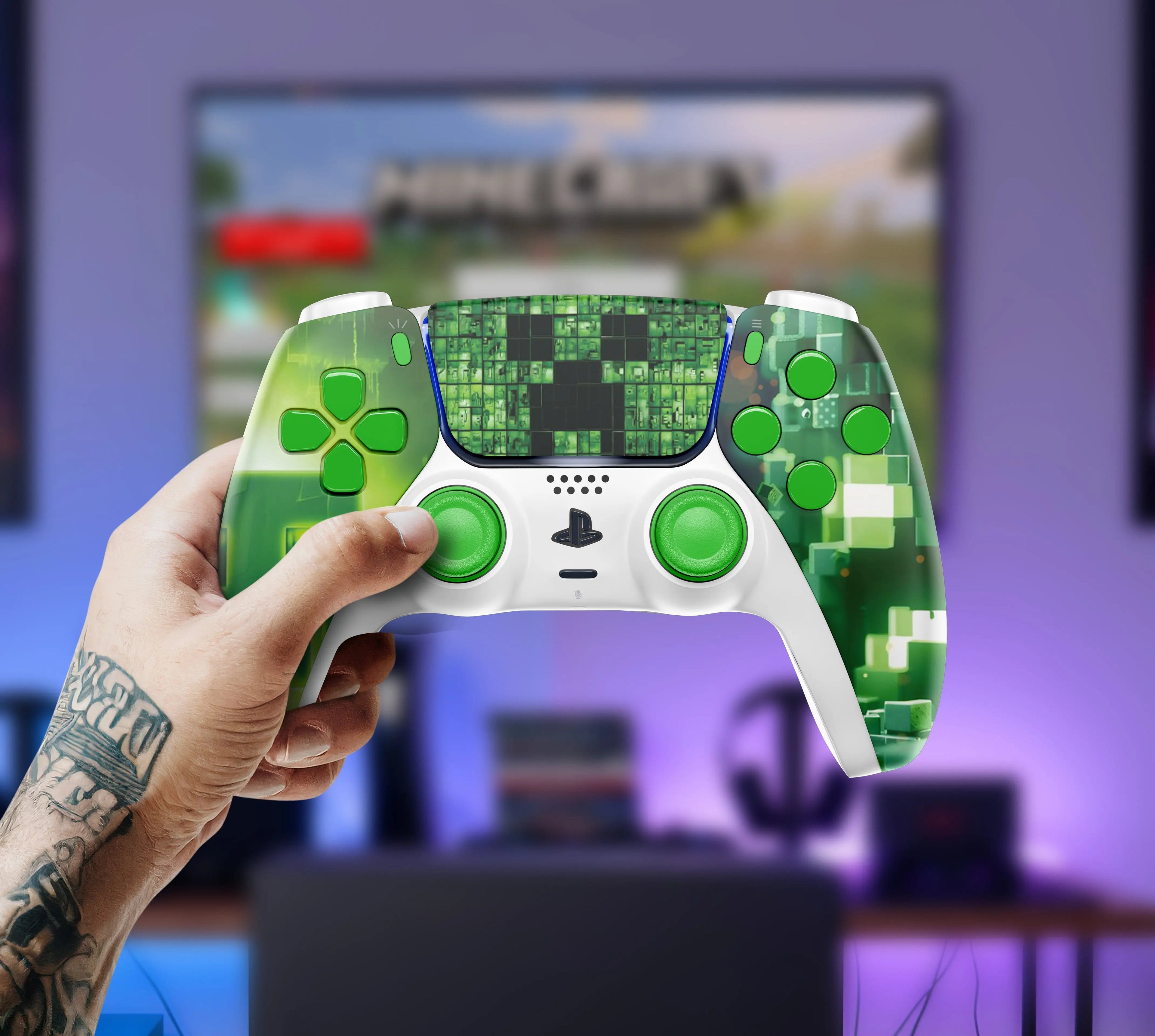 MODDEDZONE CRAFTWORLD PS5 Custom Controller