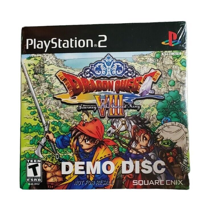 Dragon Quest VIII : Journey of the Cursed King (Demo Disc) (Playstation 2)