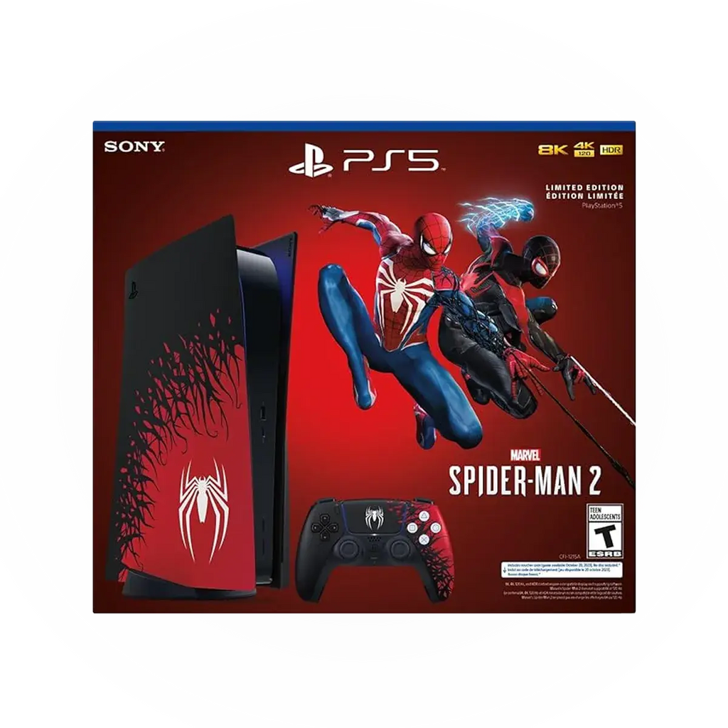 Marvel’s Spider-Man 2 Bundle Collectible Limited Edition - PlayStation 5 Console and DualSense Controller