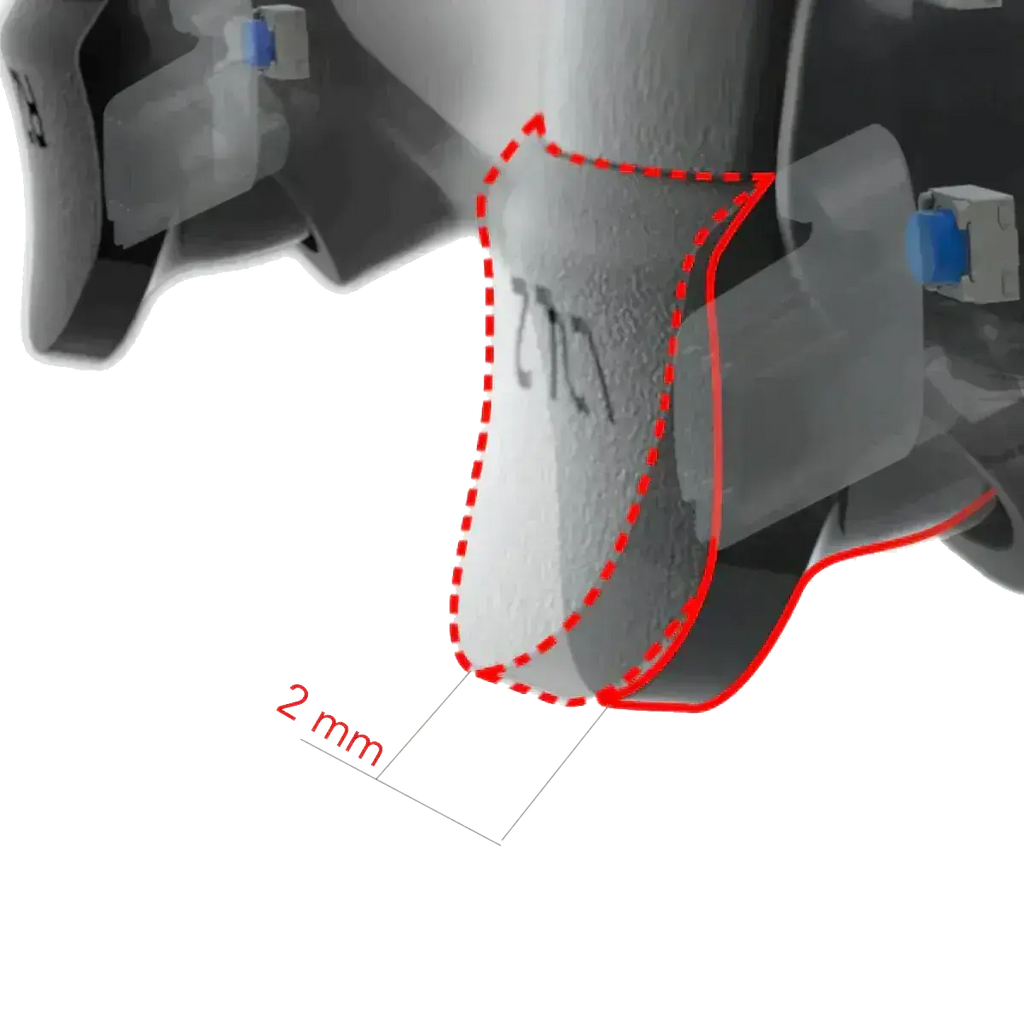 MODDEDZONE BLACKOUT EXTREME PS5 SMART PRO CUSTOM MODDED CONTROLLER