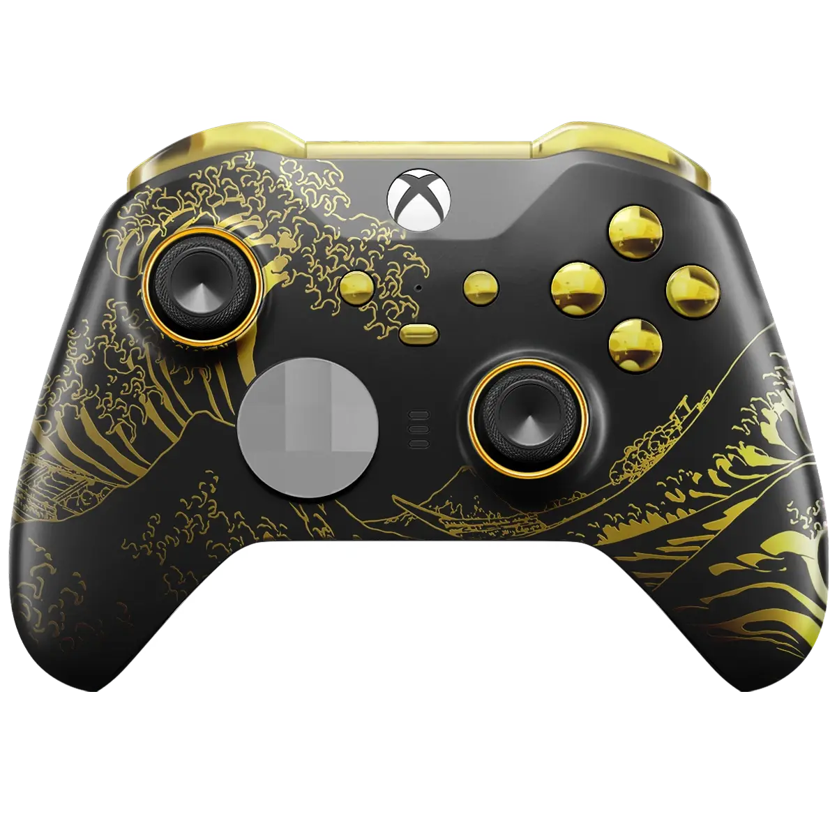 MODDEDZONE BLACK WAVE XBOX ELITE SERIES 2 CUSTOM MODDED CONTROLLER