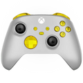 MODDEDZONE WHITE GOLD XBOX SERIES X CUSTOM MODDED CONTROLLER